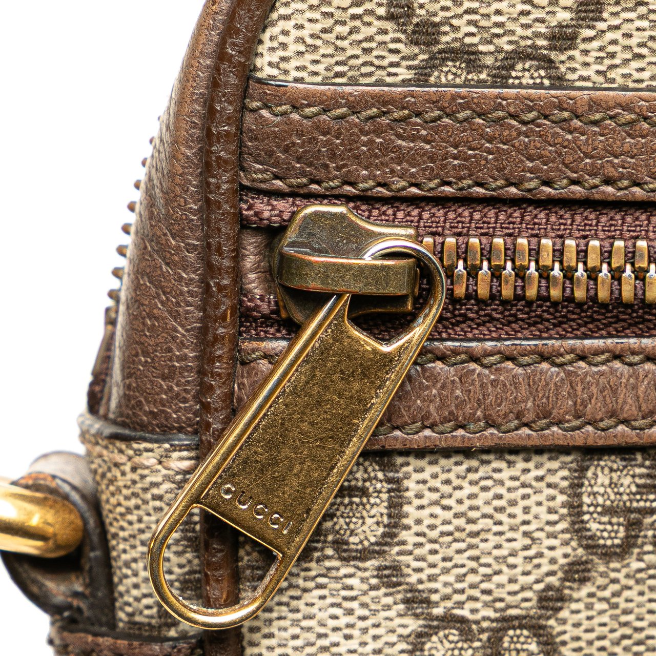 Gucci Mini GG Supreme Ophidia Crossbody Bruin