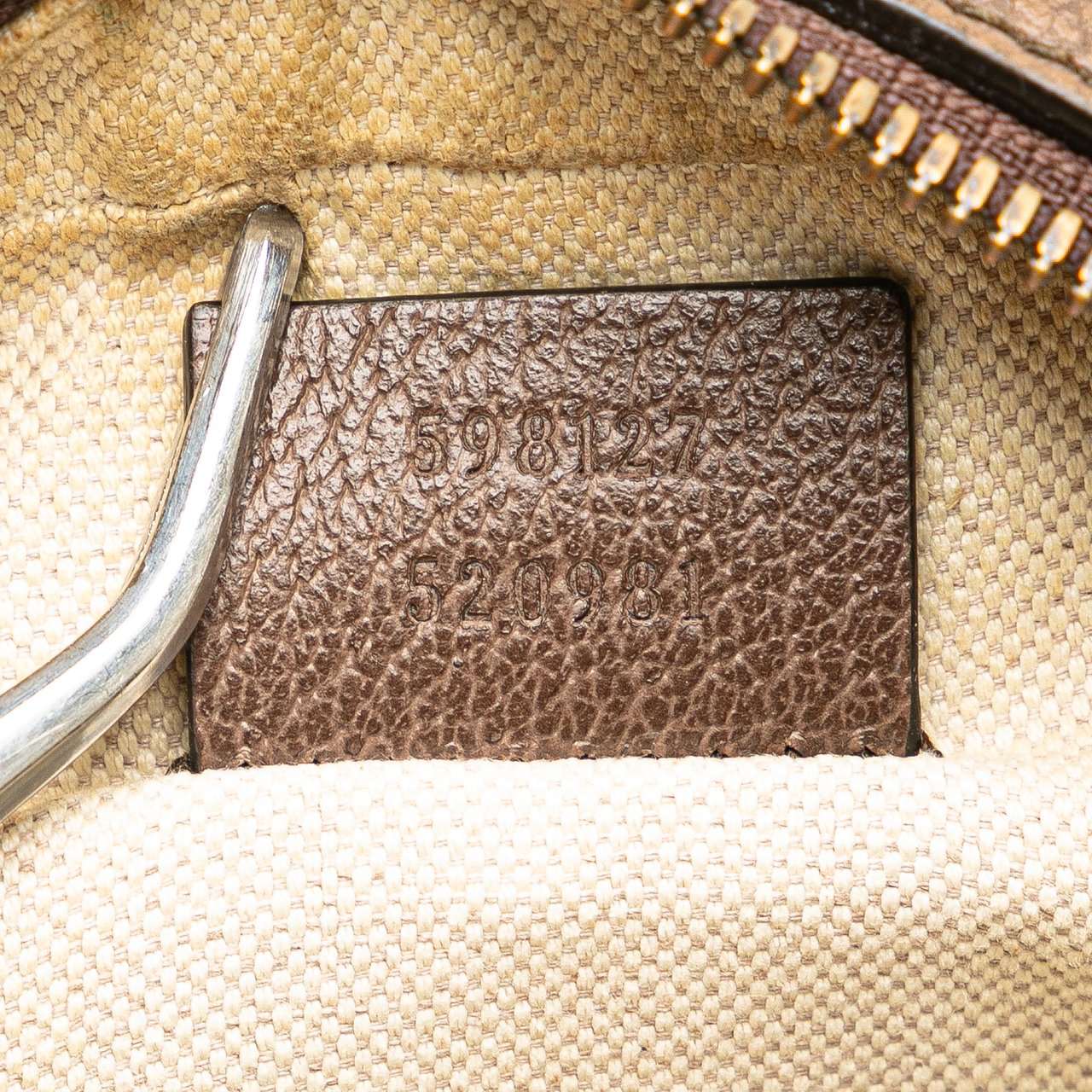 Gucci Mini GG Supreme Ophidia Crossbody Bruin