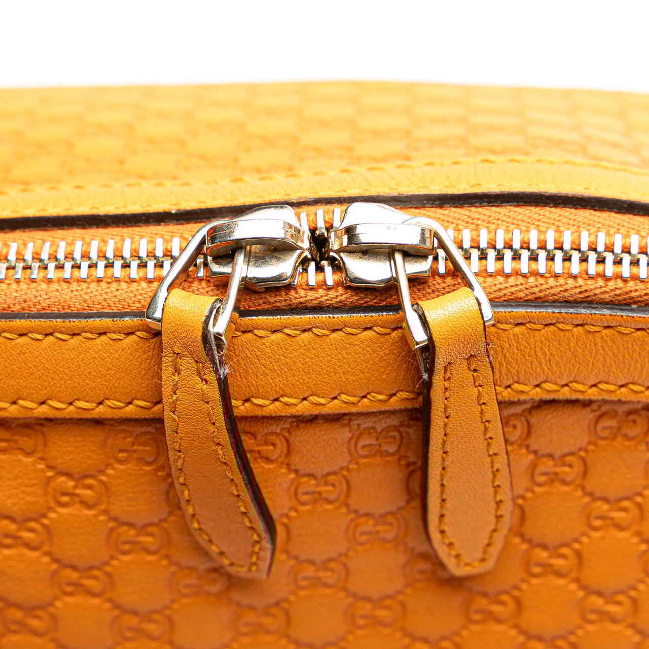 Gucci Large Microguccissima Nice Dome Satchel Geel