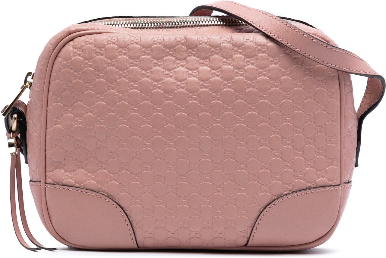 Gucci Microguccissima Bree Crossbody Roze