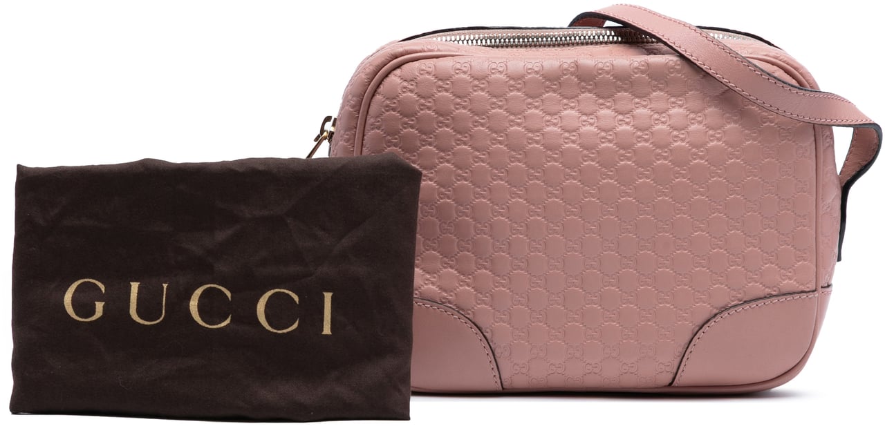 Gucci Microguccissima Bree Crossbody Roze