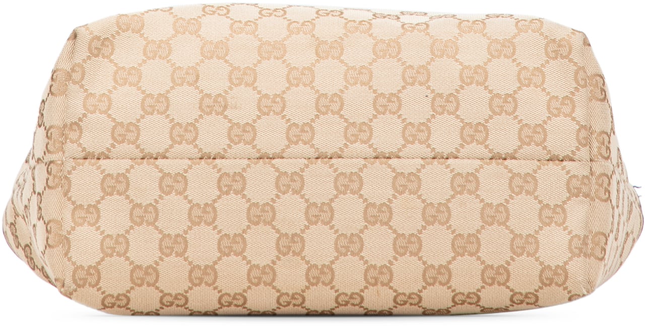 Gucci GG Canvas Jolicoeur Tote Bruin