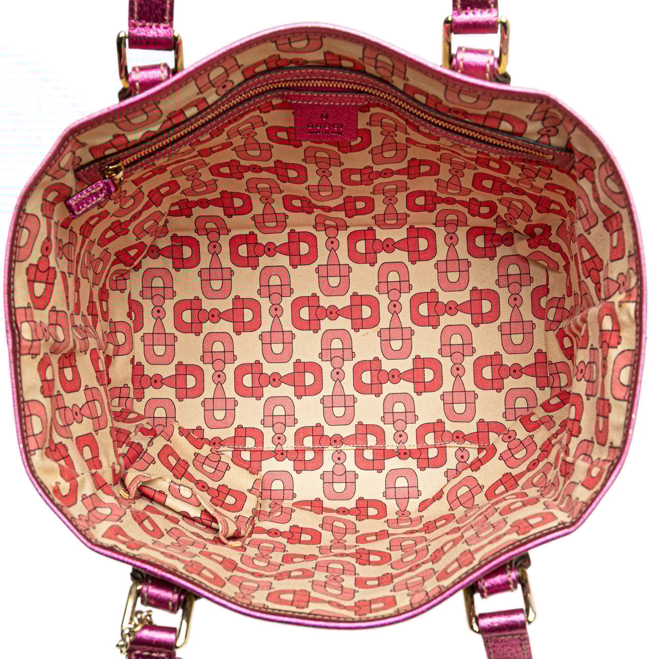 Gucci GG Canvas Jolicoeur Tote Bruin