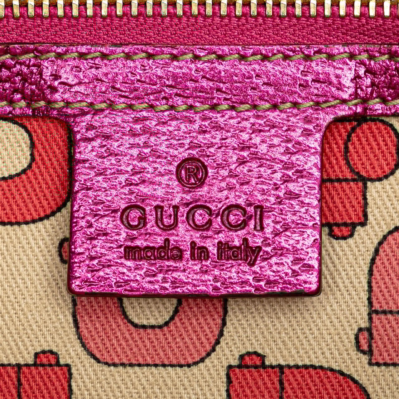 Gucci GG Canvas Jolicoeur Tote Bruin