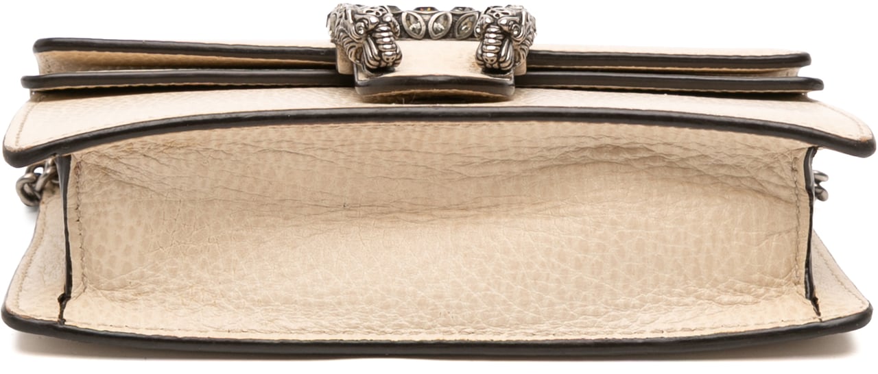 Gucci Mini Dionysus Leather Crossbody Wit