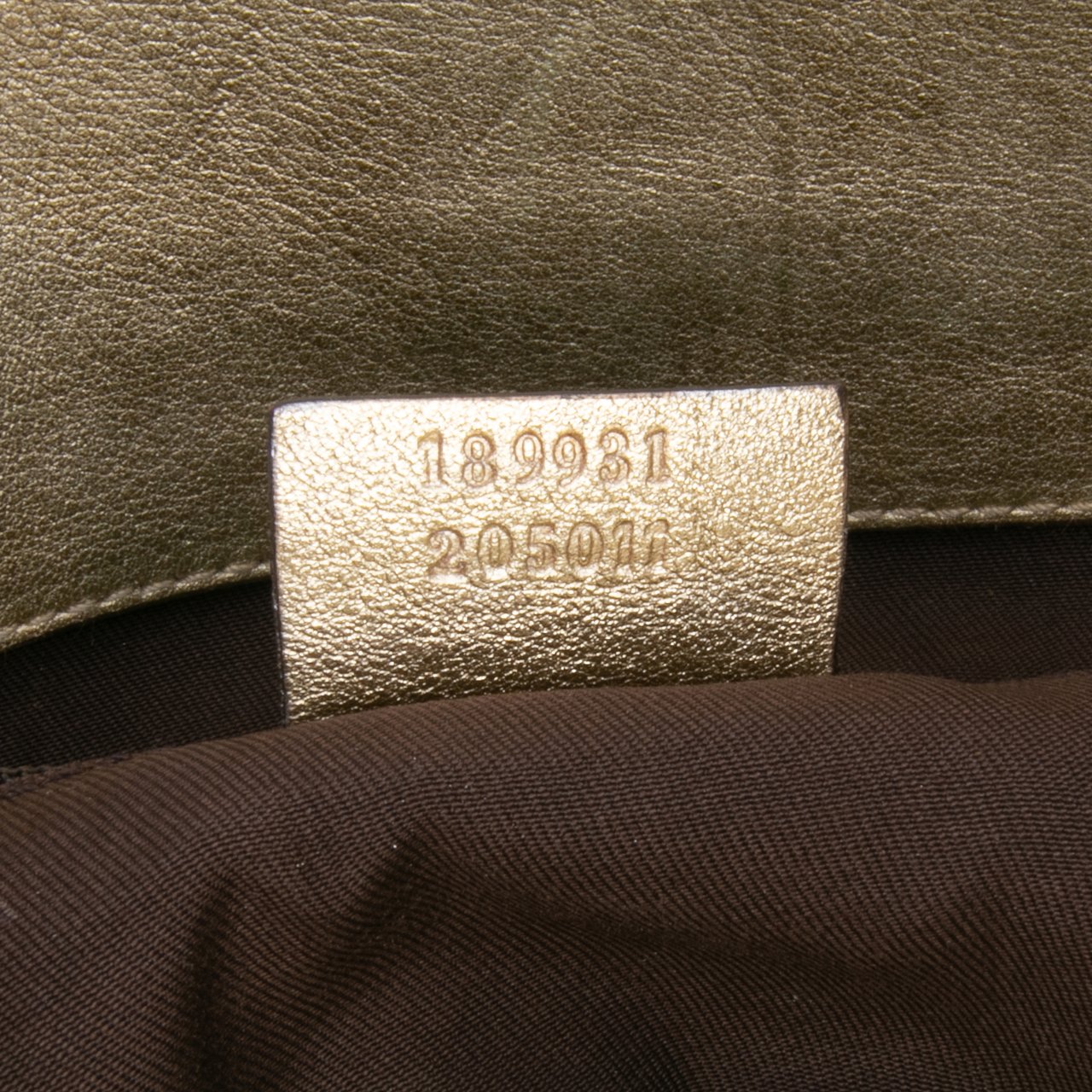 Gucci Large GG Canvas Abbey D Ring Tote Bruin