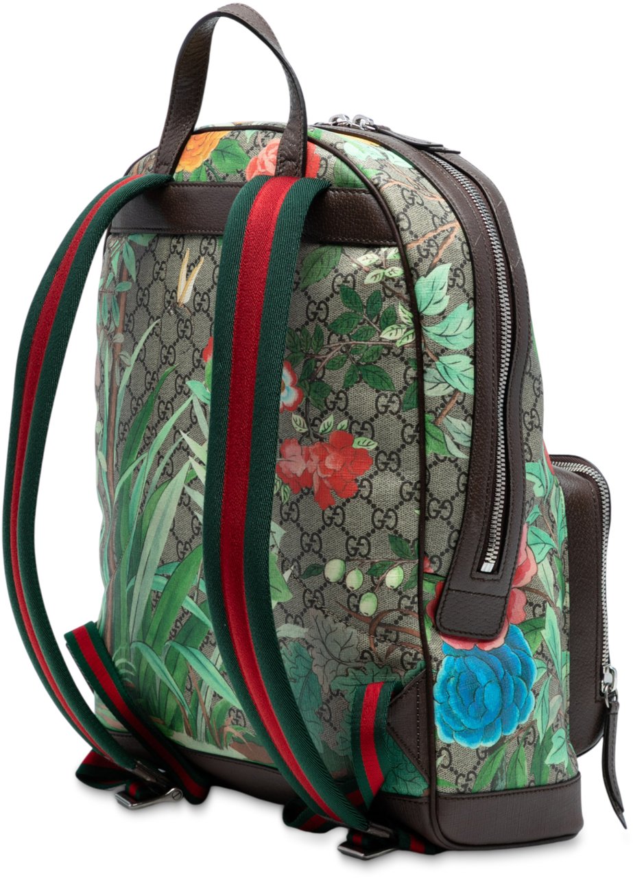 Gucci GG Supreme Tian Backpack Bruin