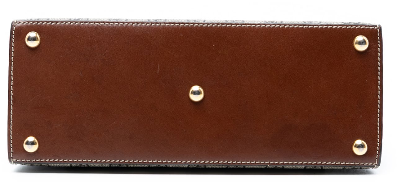 Gucci Small GG Supreme Padlock Satchel Bruin