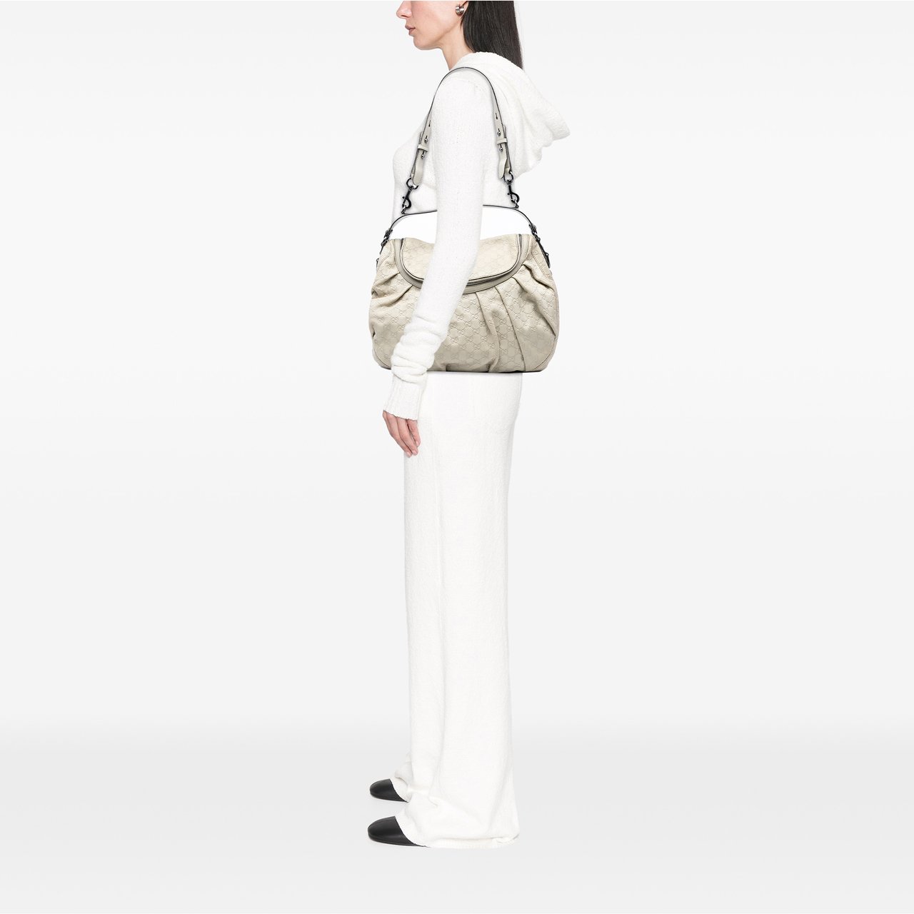 Gucci Guccissima Icon Bit Satchel Wit