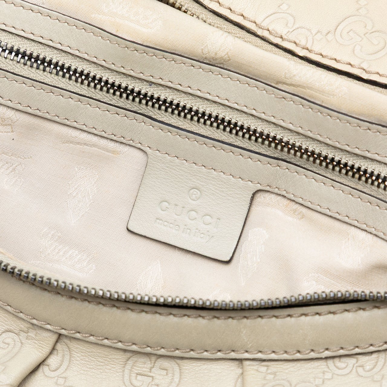 Gucci Guccissima Icon Bit Satchel Wit