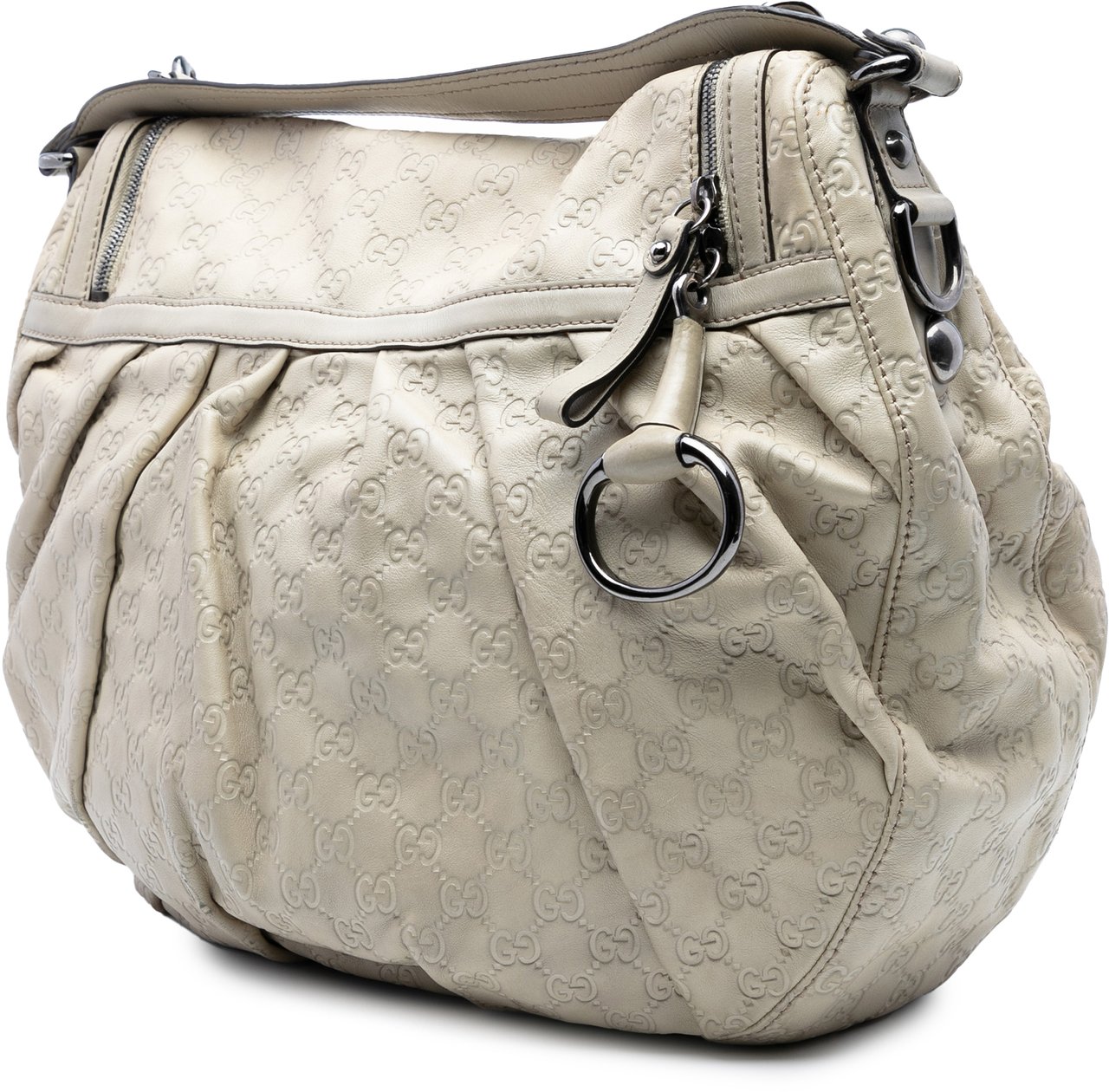 Gucci Guccissima Icon Bit Satchel Wit