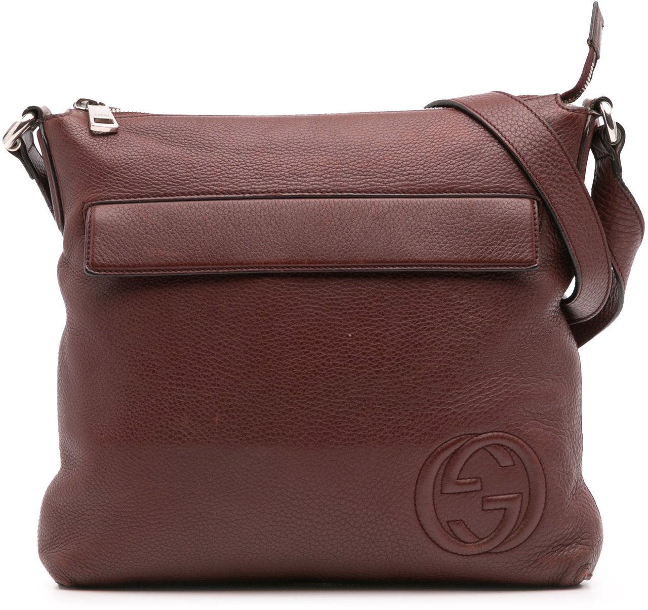 Gucci Leather Soho Crossbody Rood