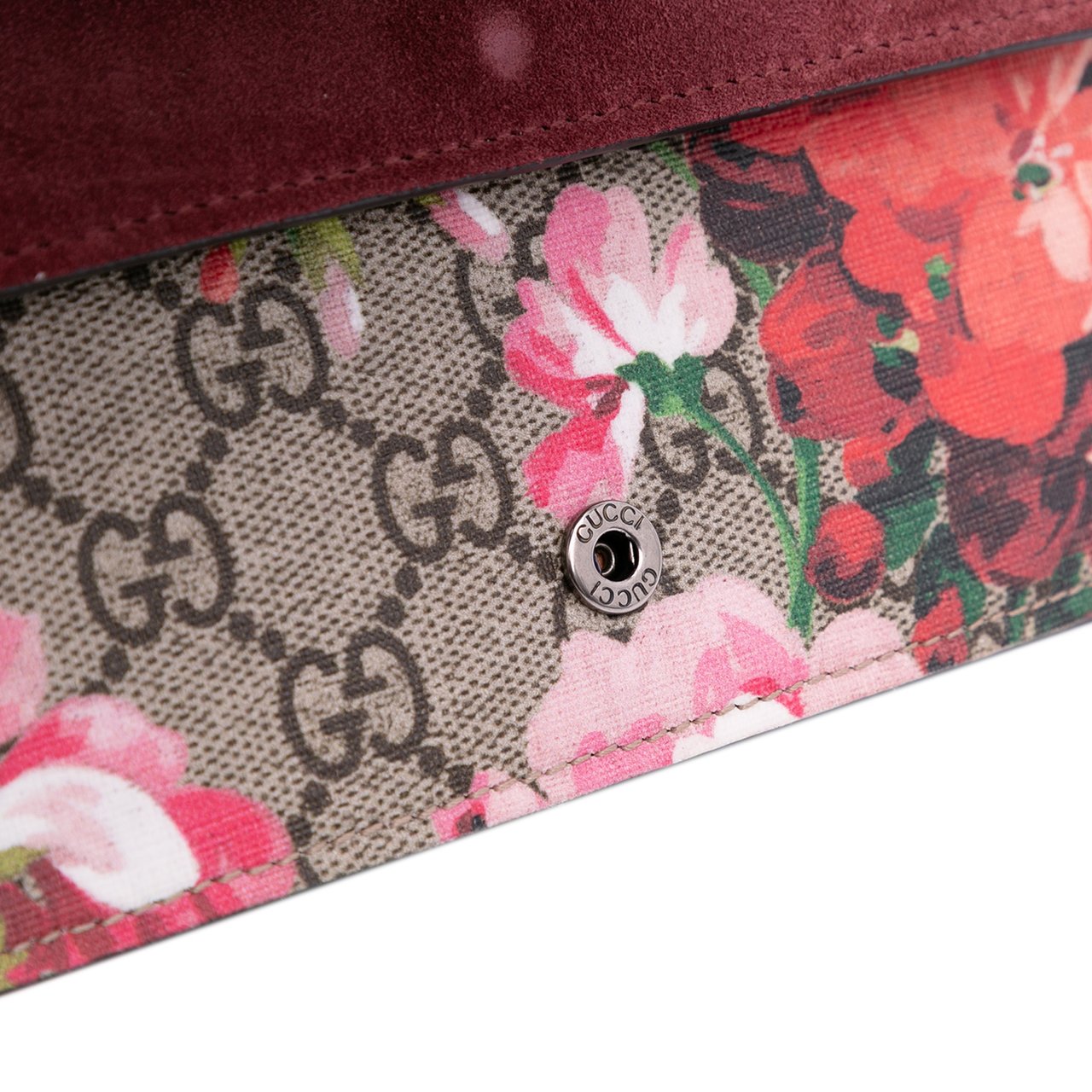 Gucci Mini GG Supreme Blooms Dionysus Crossbody Bruin