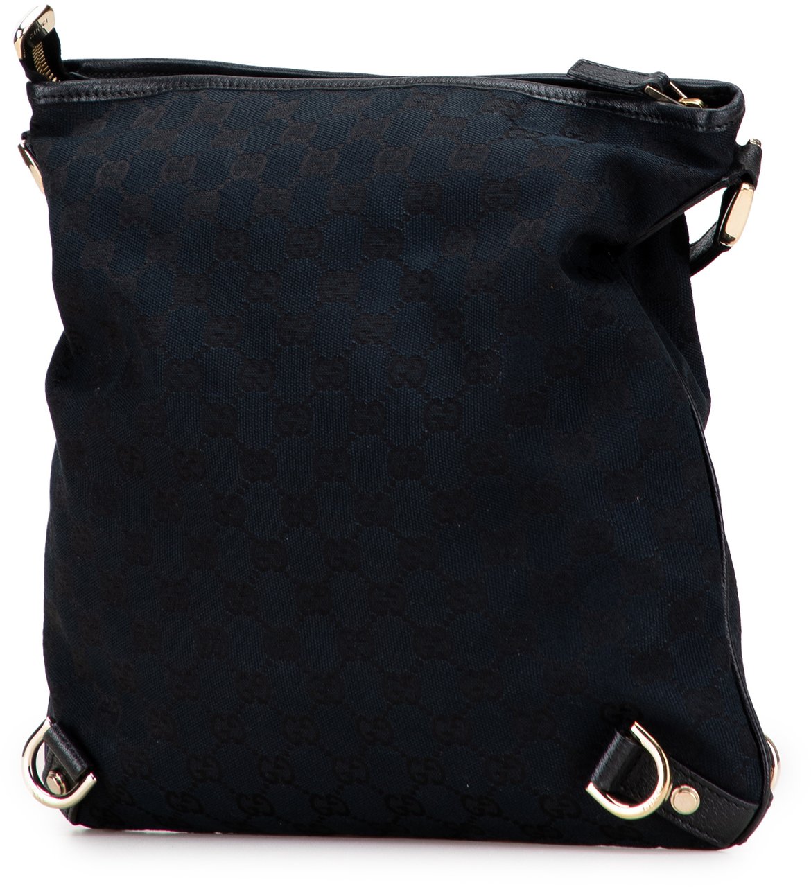 Gucci GG Canvas Abbey D Ring Crossbody Blauw