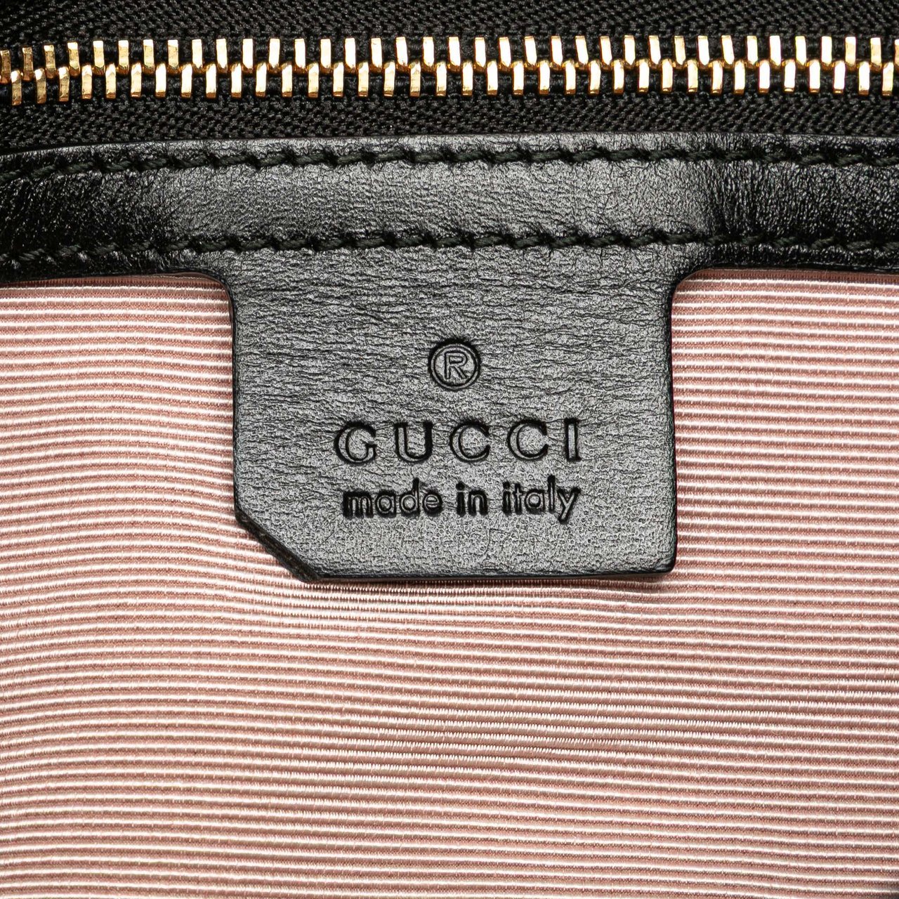Gucci Small Leather Arli Crossbody Zwart