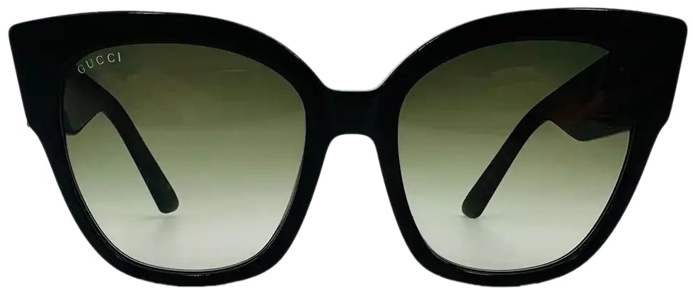 Gucci Gucci Sunglasses Seasonal Icons GG0059S 001 black very good Zwart