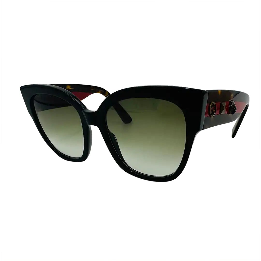 Gucci Gucci Sunglasses Seasonal Icons GG0059S 001 black very good Zwart