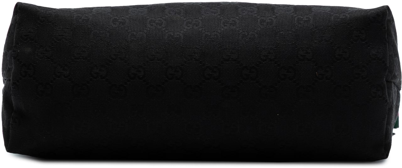 Gucci GG Canvas Web Crossbody Zwart