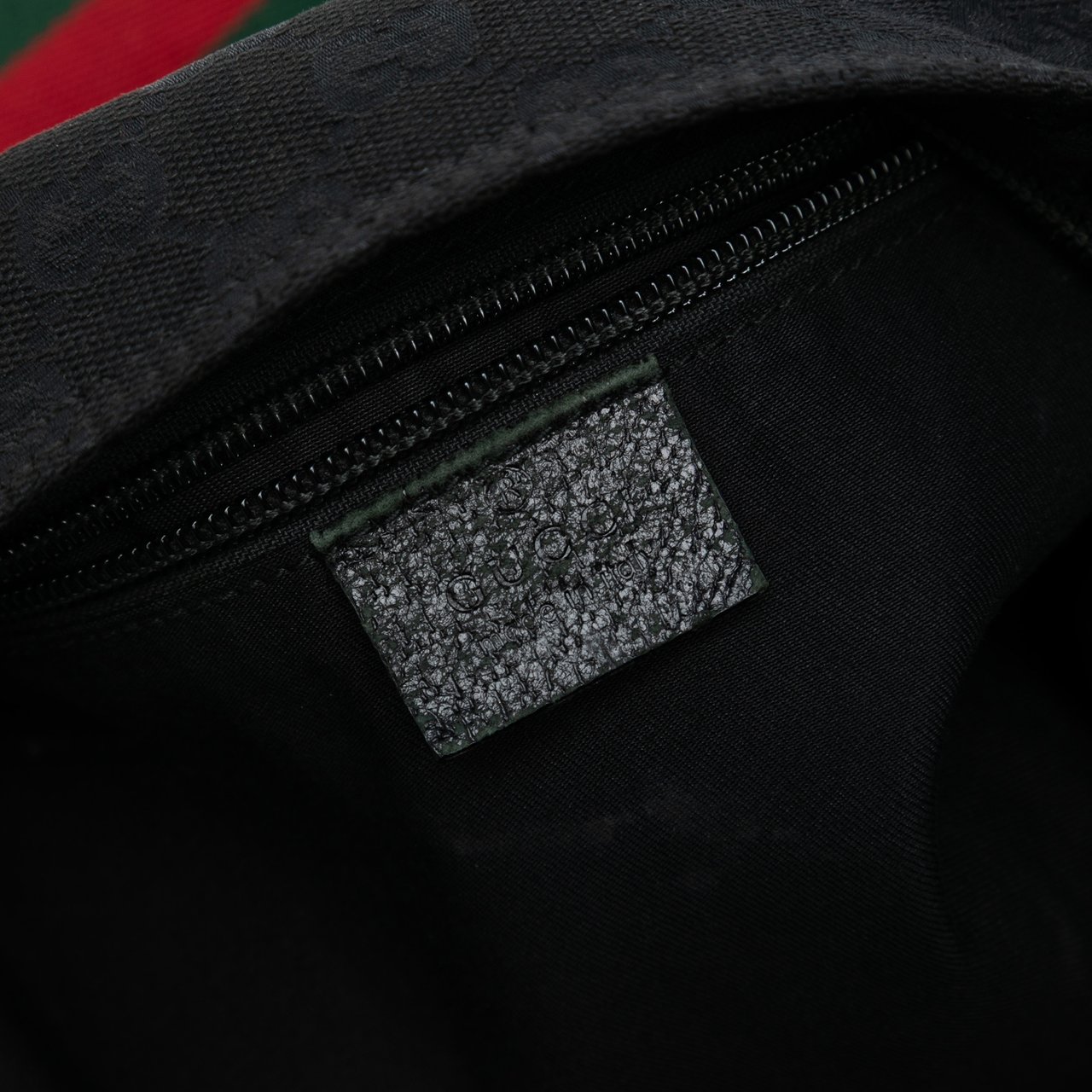 Gucci GG Canvas Web Crossbody Zwart