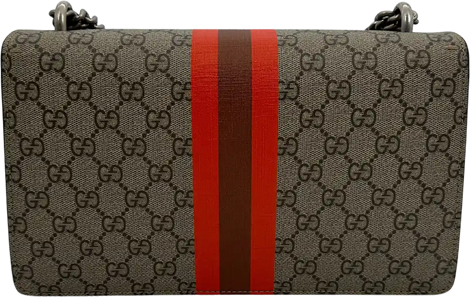 Gucci Gucci Dionysus shoulder bag medium GG Supreme Centum full set / mint condition Beige