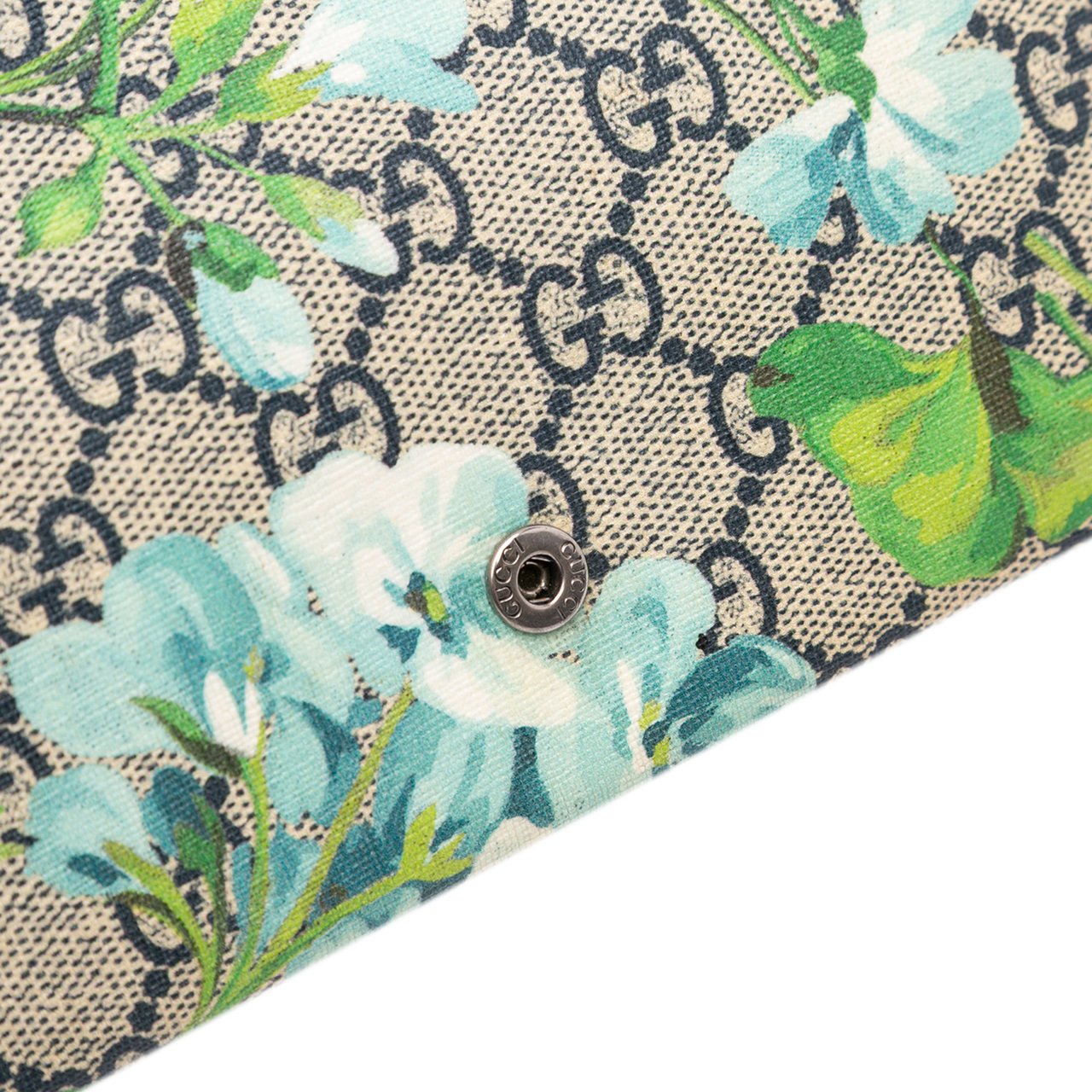 Gucci GG Supreme Dionysus Blooms Chain Wallet Bruin