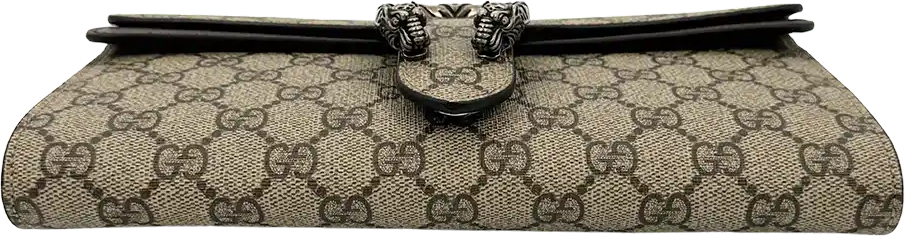 Gucci Gucci Dionysus small shoulder bag with wide shoulder strap / as good as new Beige