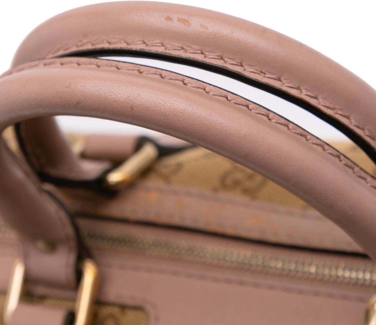 Gucci Medium GG Canvas Joy Boston Bag Bruin