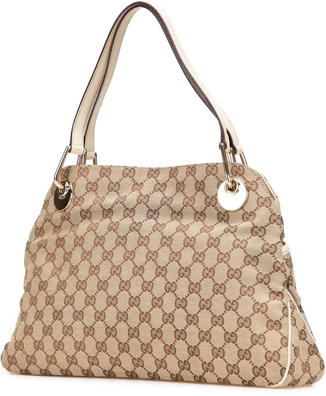Gucci GG Canvas Eclipse Shoulder Bag Bruin