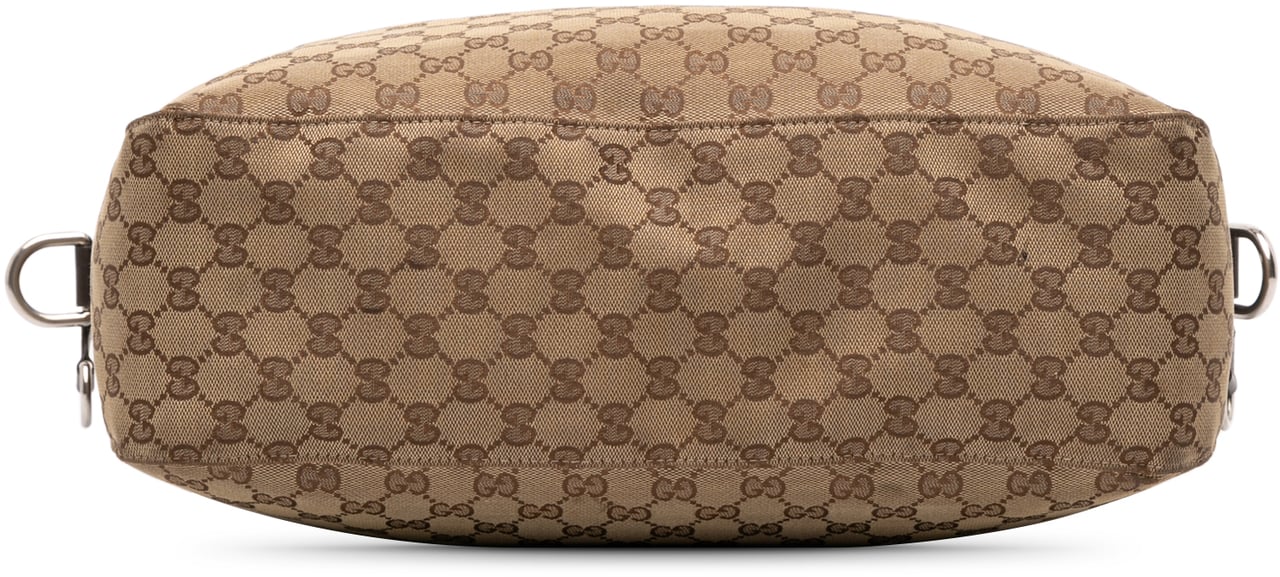 Gucci Large GG Canvas Icon Bit Satchel Bruin
