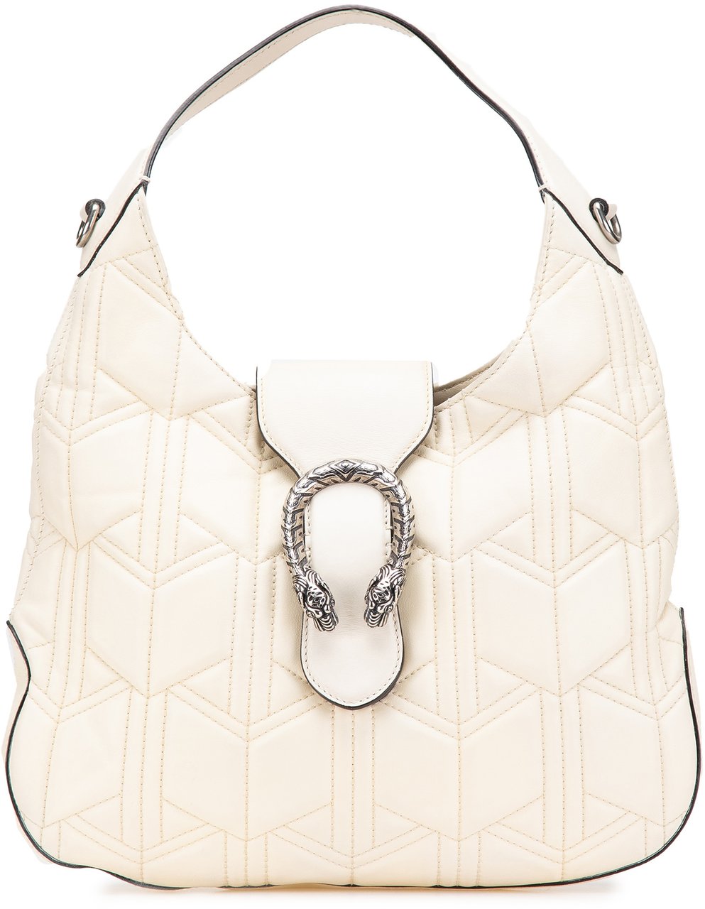 Gucci Quilted Leather Dionysus Web Hobo Wit