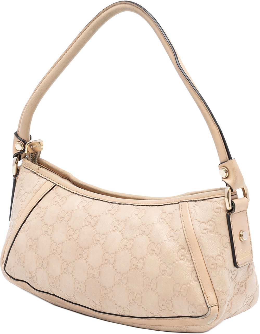 Gucci Guccissima Abbey D Ring Pochette Bruin