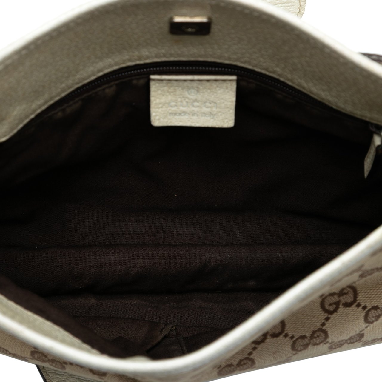 Gucci GG Canvas Eclipse Crossbody Bruin