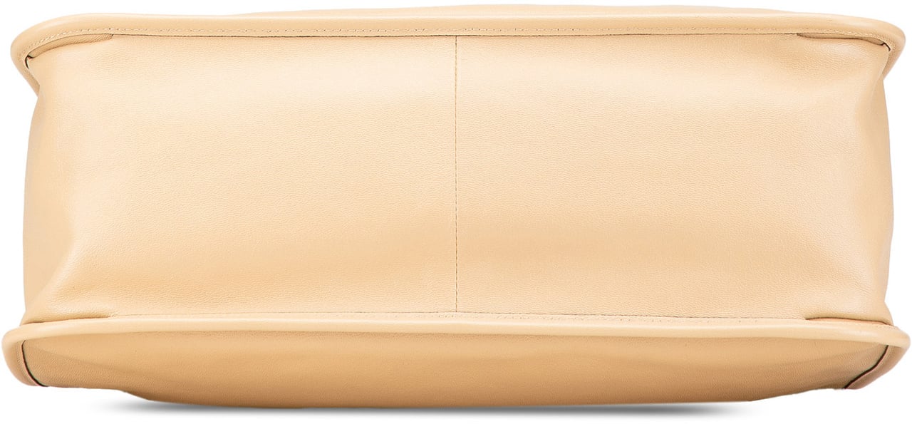 Gucci Medium Leather Horsebit 1955 Tote Bruin