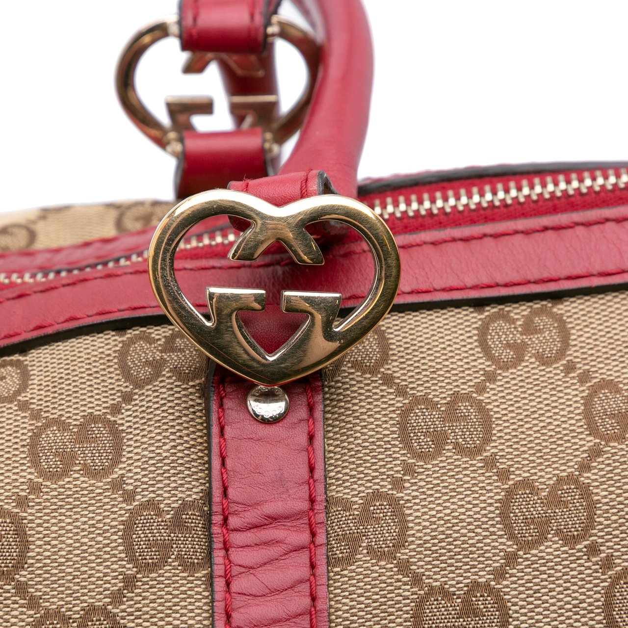 Gucci GG Canvas Lovely Tote Bruin