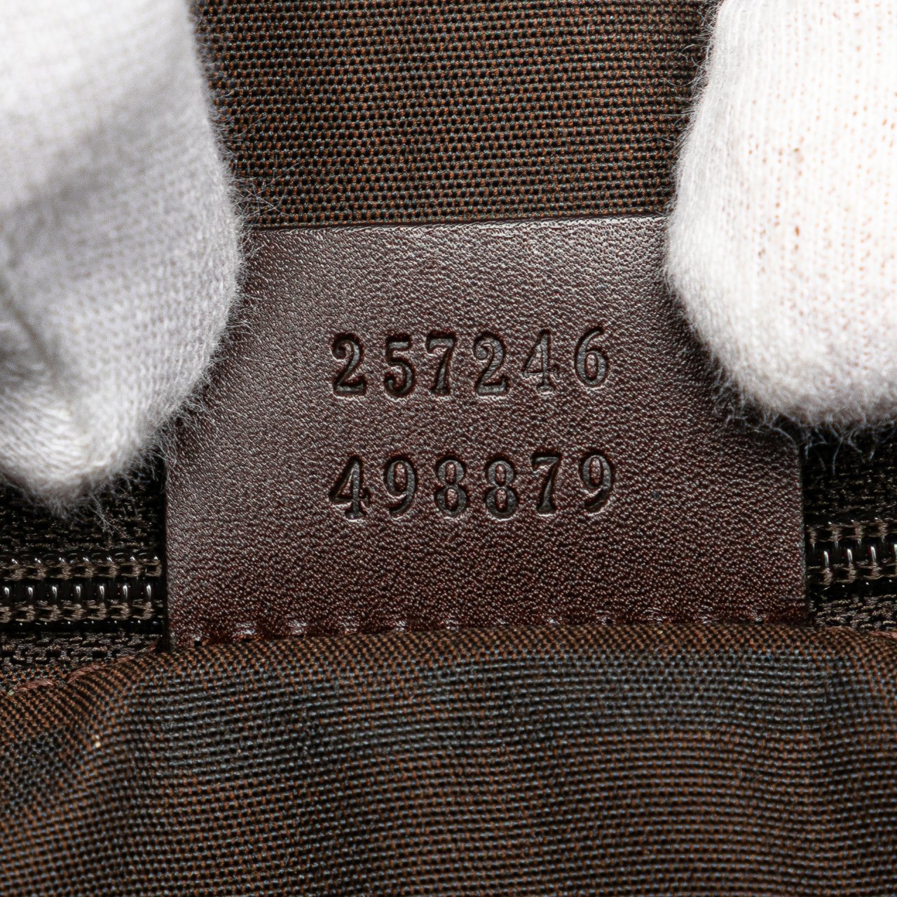 Gucci GG Canvas Crossbody Bruin