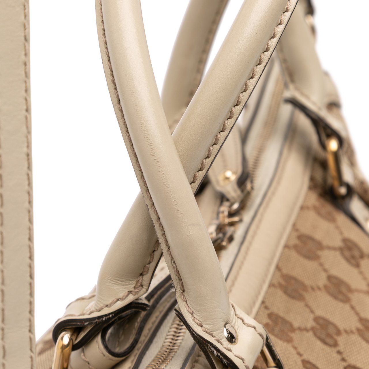 Gucci GG Canvas Sukey Satchel Bruin
