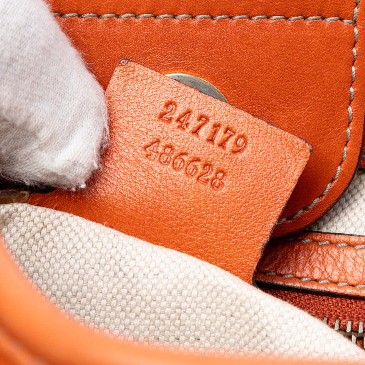 Gucci GG Canvas Running Tote Oranje