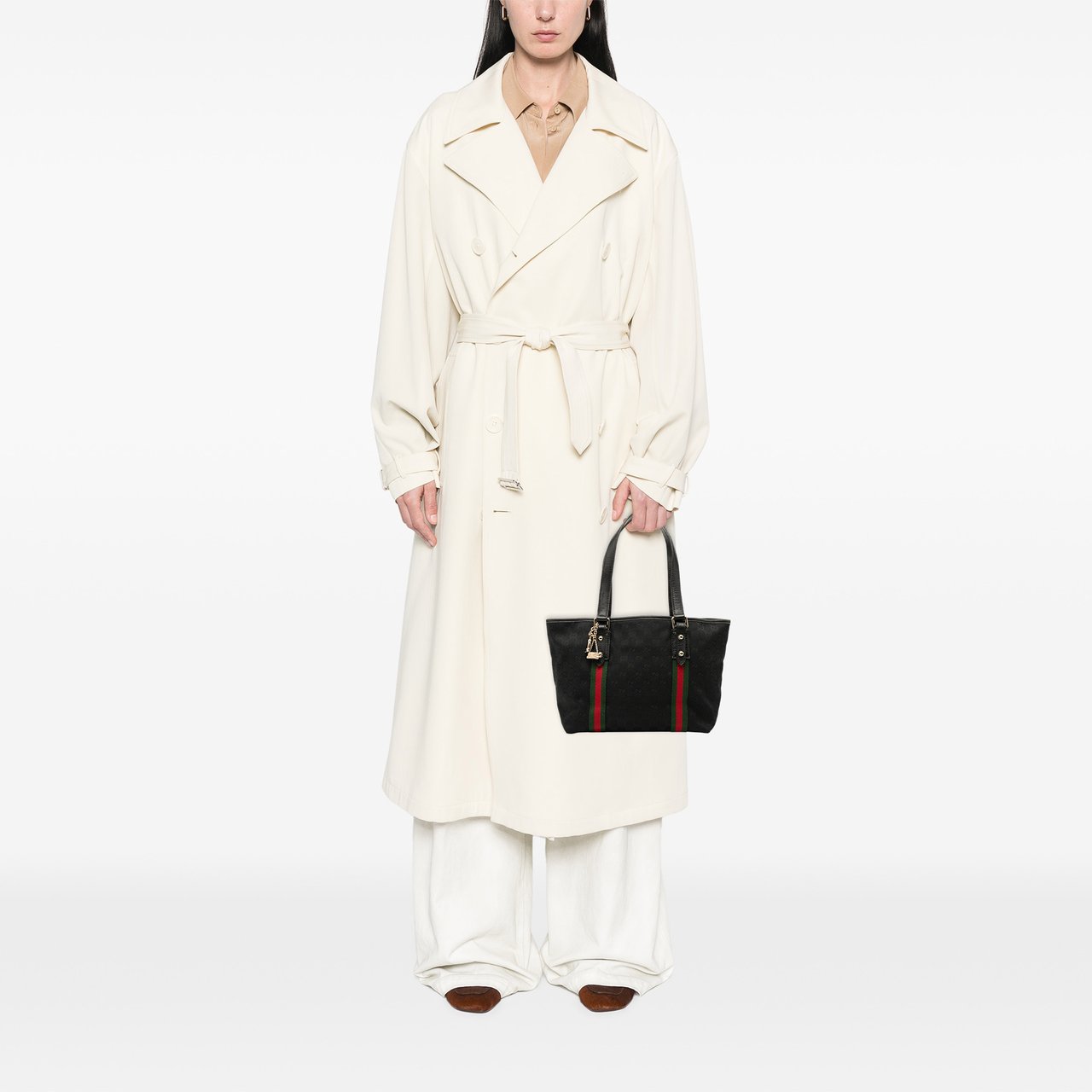 Gucci GG Canvas Jolicoeur Tote Zwart