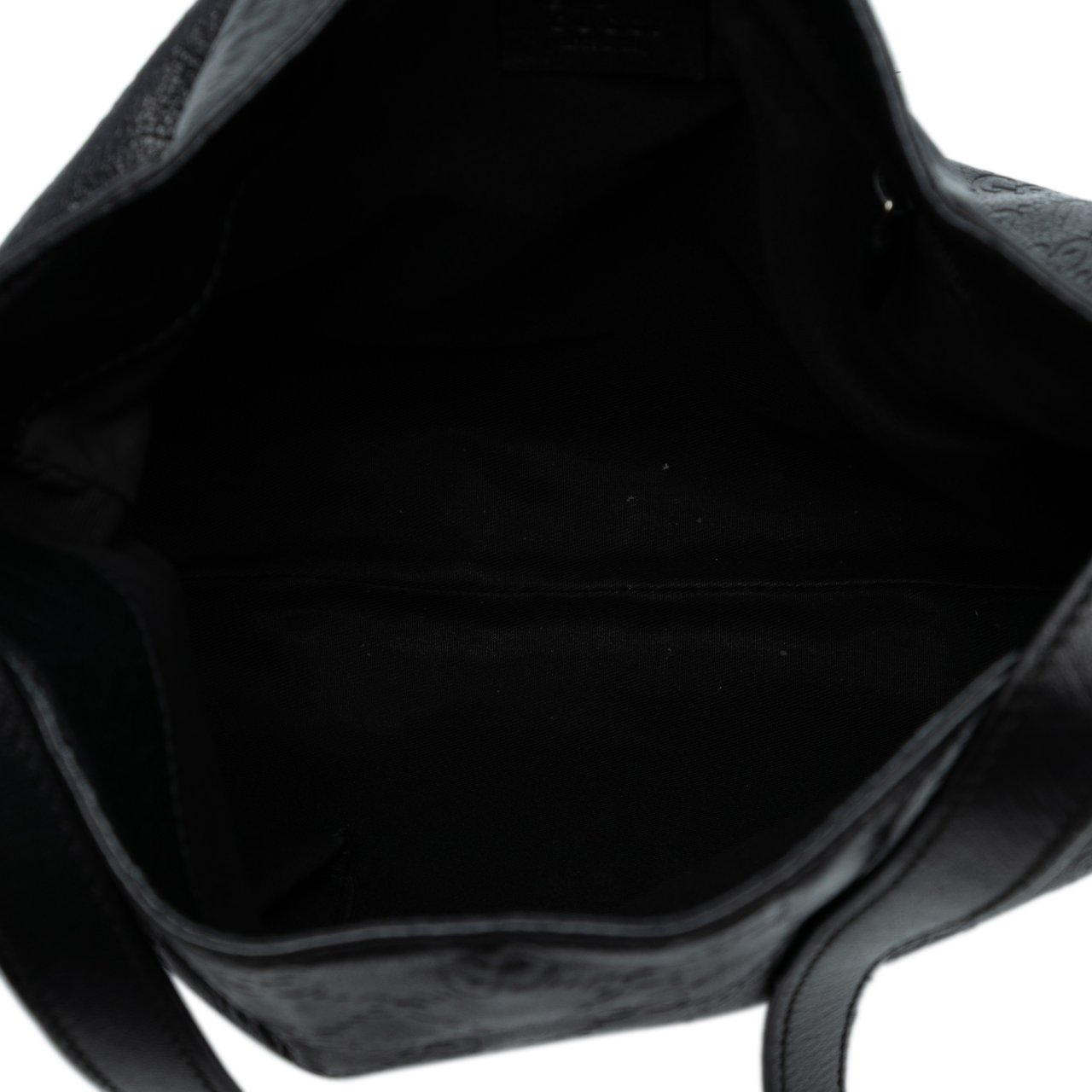 Gucci Guccissima Shoulder Bag Zwart