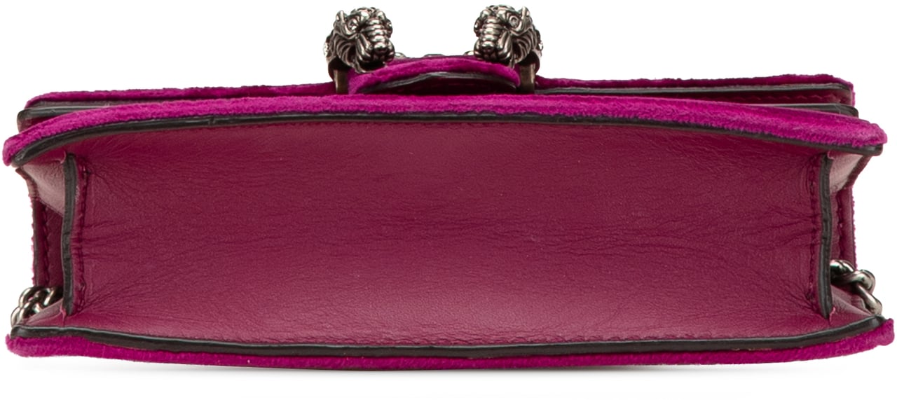 Gucci Mini Velvet Dionysus Crossbody Paars