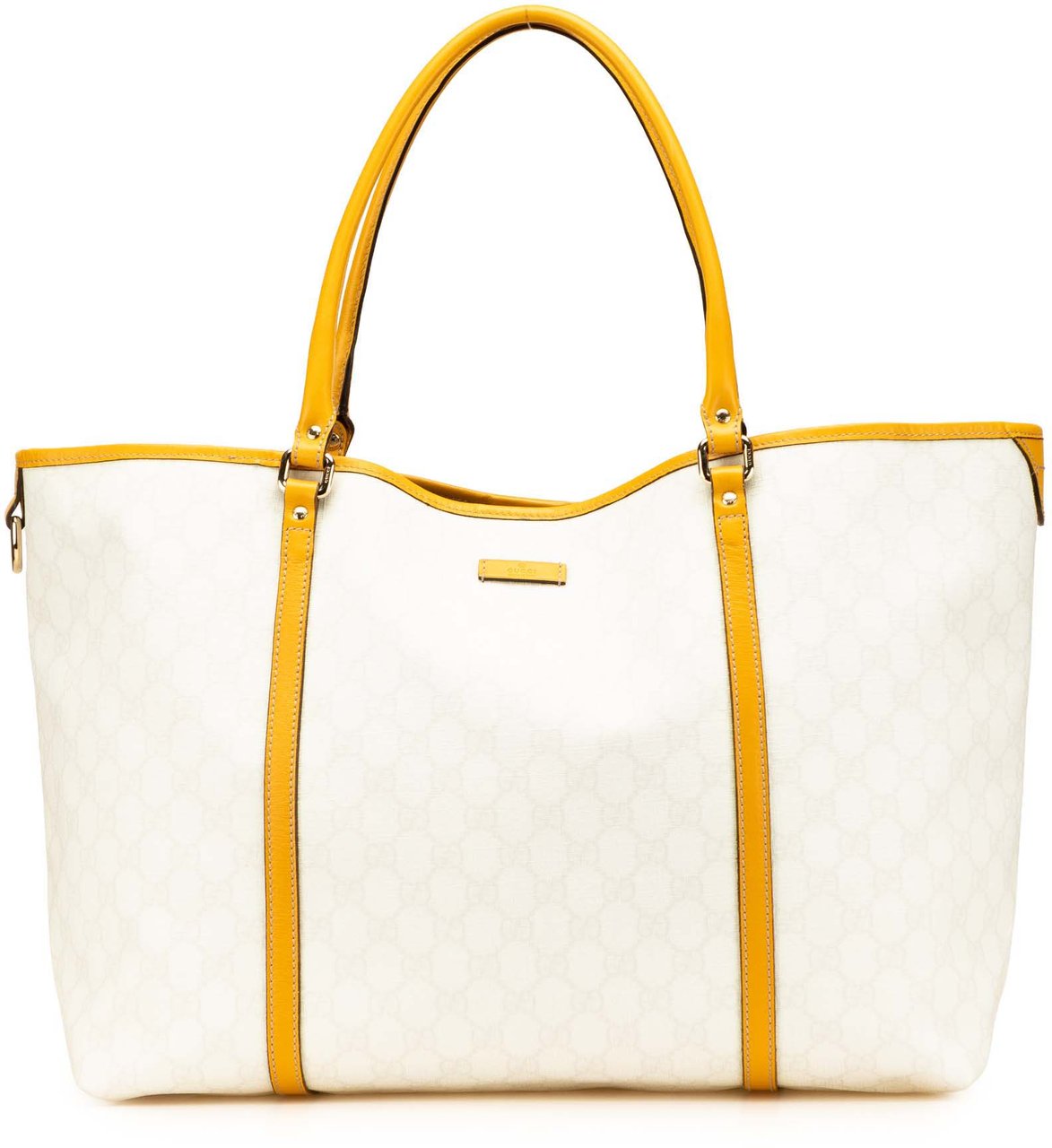Gucci Medium GG Supreme Joy Tote Wit