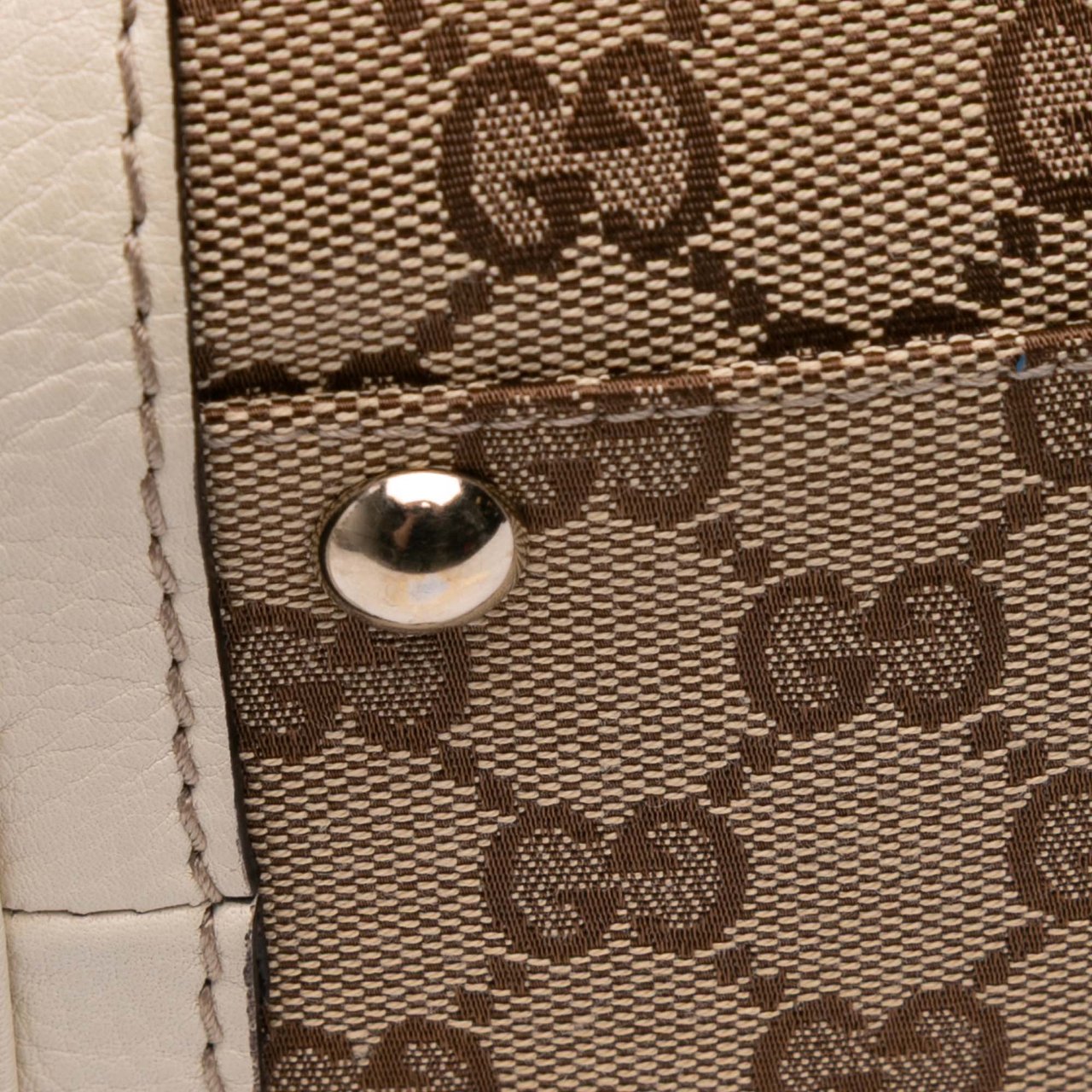 Gucci GG Canvas Bella Satchel Bruin