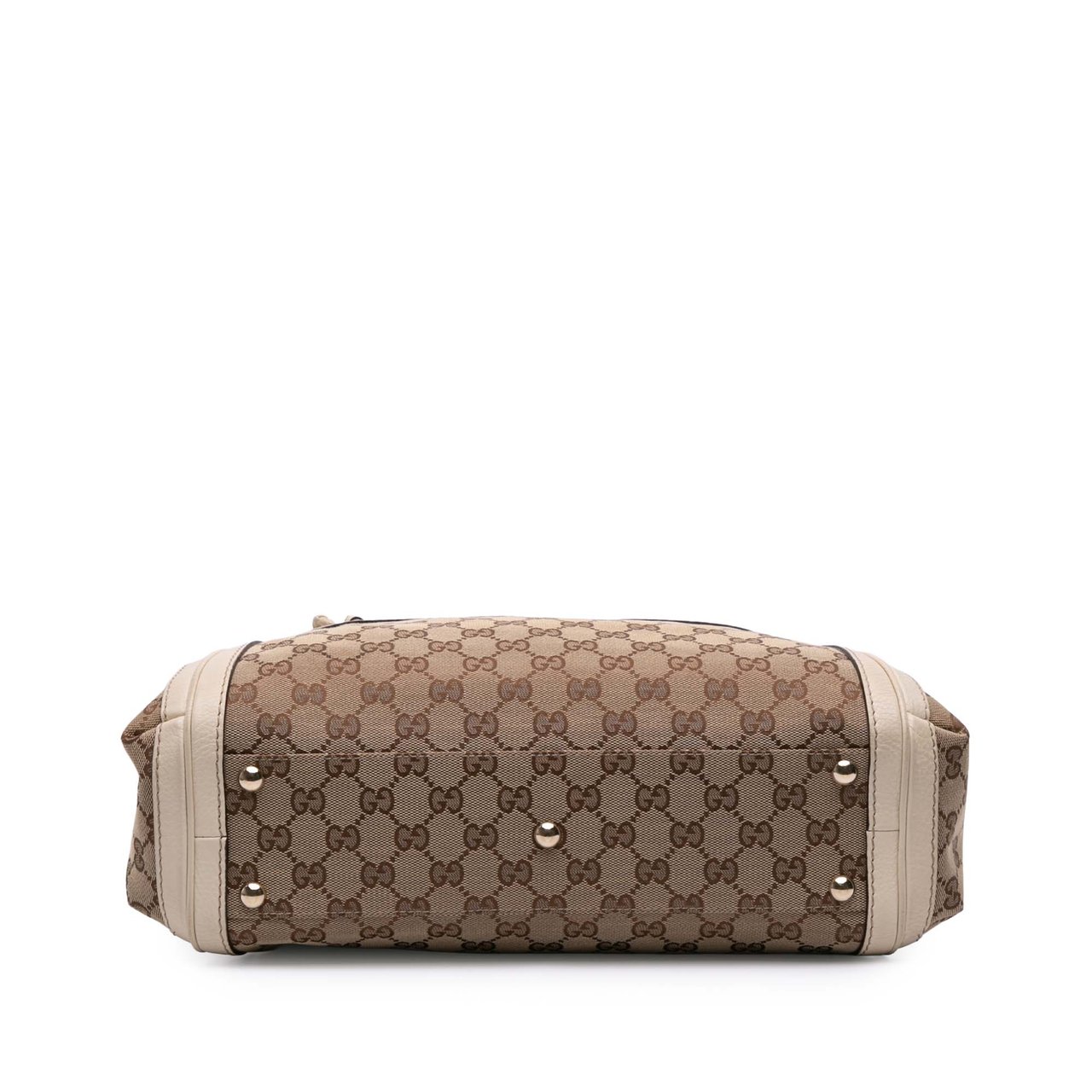 Gucci GG Canvas Bella Satchel Bruin
