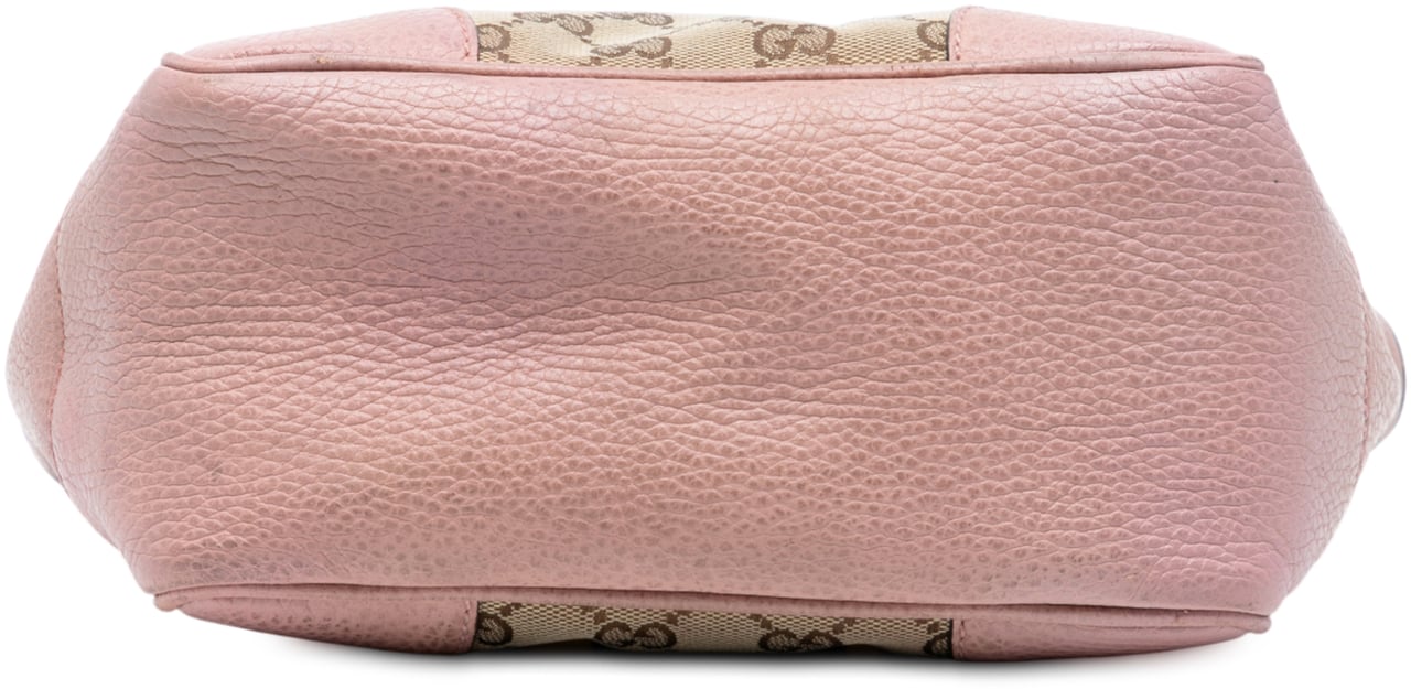 Gucci Small GG Canvas Bree Satchel Bruin