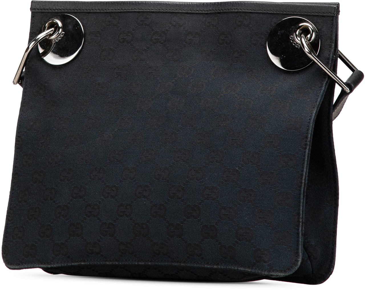 Gucci GG Canvas Eclipse Crossbody Blauw