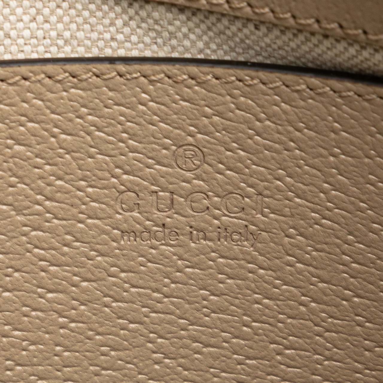 Gucci Small GG Supreme Ophidia Shoulder Bag Grijs