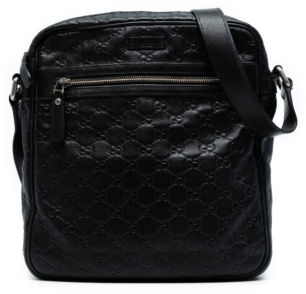 Gucci Guccissima Crossbody Zwart