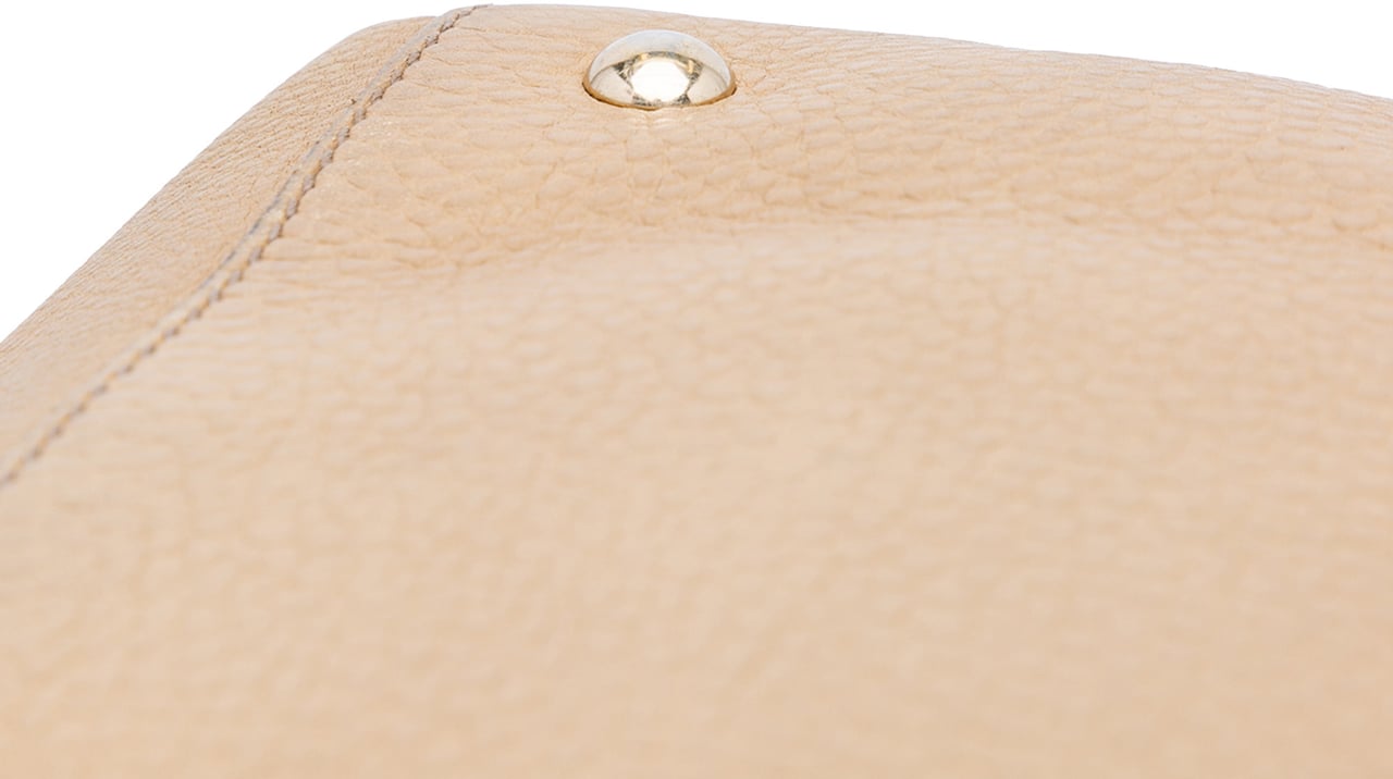 Gucci Medium Leather Soho Working Tote Bruin