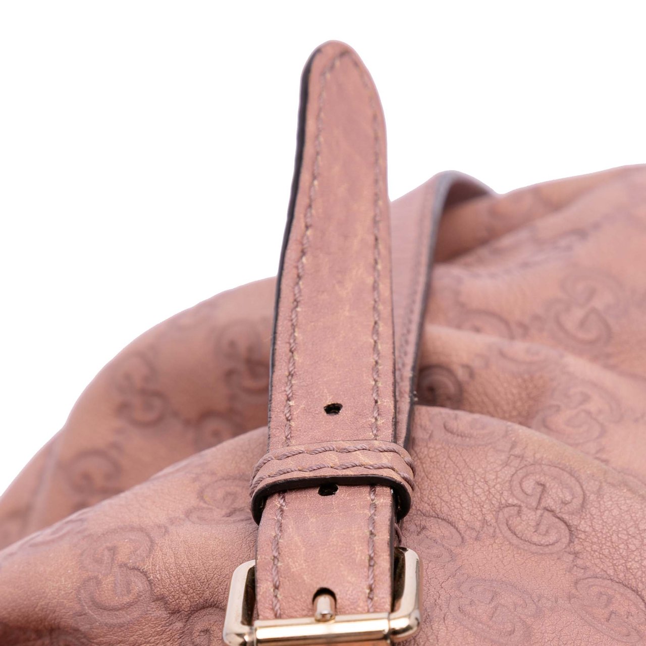 Gucci Guccissima Sukey Satchel Roze