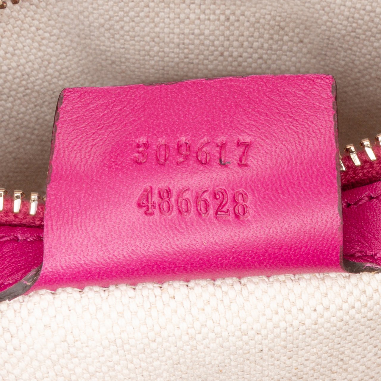 Gucci Medium Microguccissima Patent Nice Dome Satchel Roze